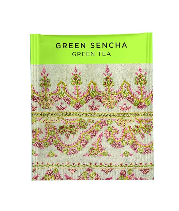 Newby Green Sencha | 25 Tea Bags | Energzing &amp; Antioxidants Rich | Fine Spring Plucked Premium Tea Leaves | 50 gms (FROM INDIA SAB) - View 4 of 5