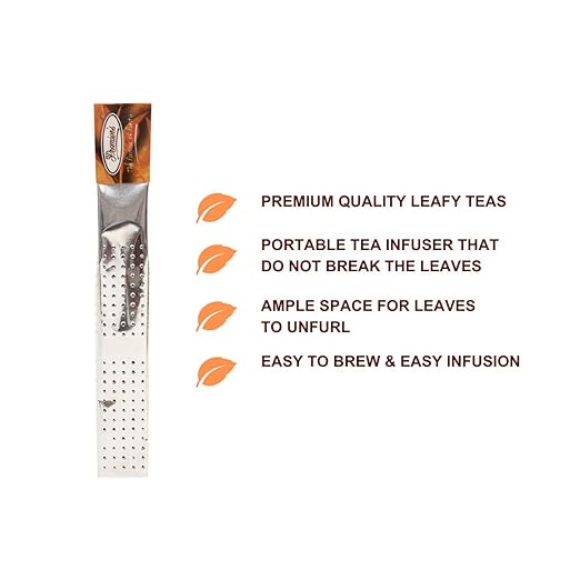 Premiers Masala Chai, Spice Flavoured Tea, Leaf Tea in Magic Tea Wands, 12 Wand Infusers, 30 Gms, No Additives, Tastes Best with Milk, Nostalgic Taste of Masala Chai, Tea Stick Infuser in a White Box (FROM INDIA SAB) - View 4 of 6