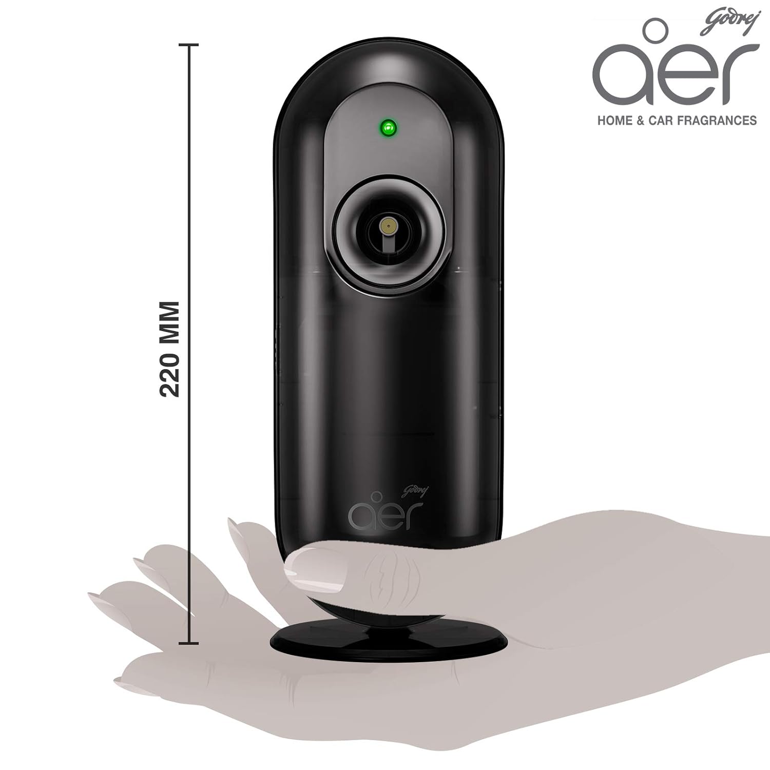 Godrej aer Matic Kit - Automatic Air Freshener Spray with Flexi Control | Violet Valley Bloom (225ml) &amp; Smart Matic Refill - BLUETOOTH ENABLED Automatic Air Freshener | Passion (225ml) - View 4 of 7