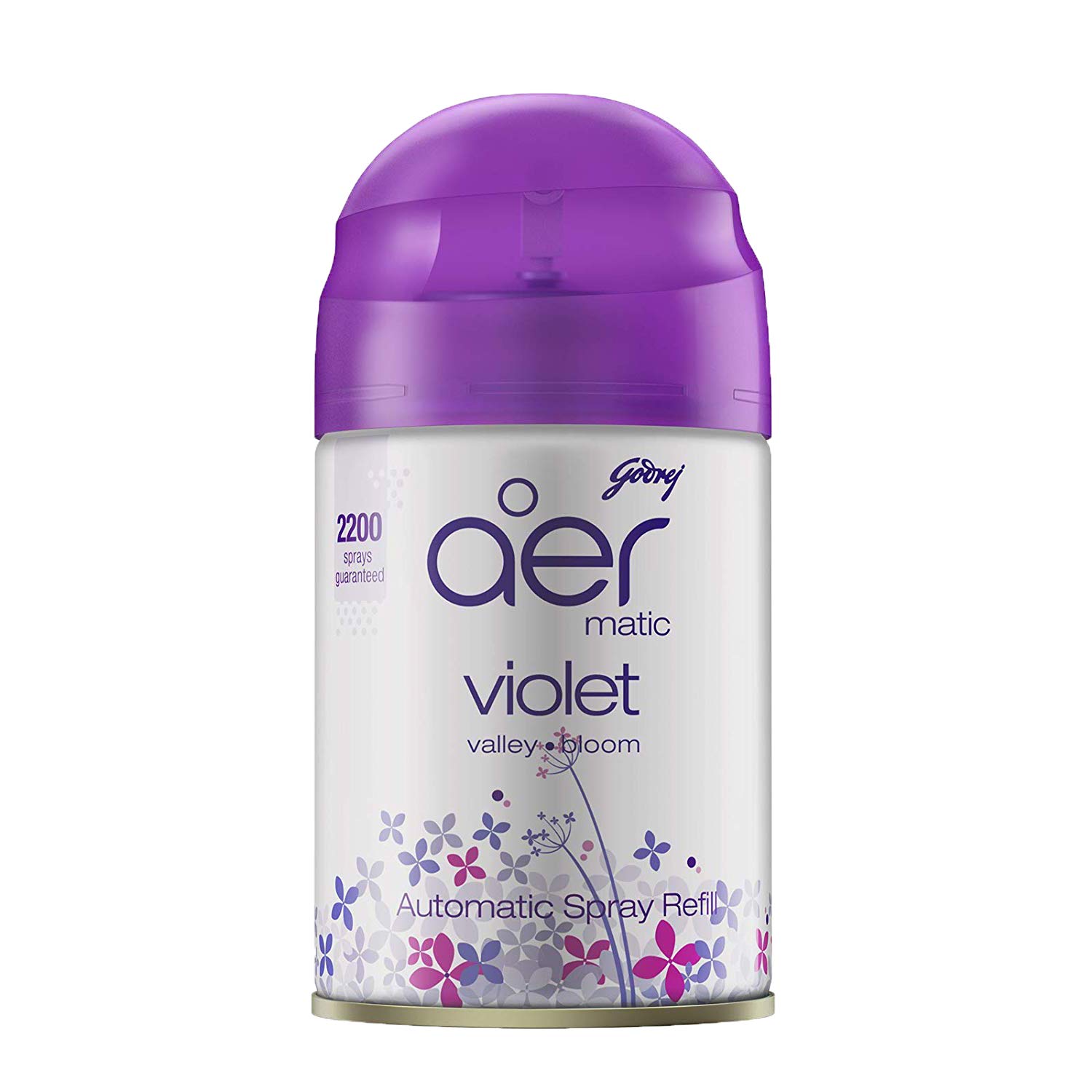 Godrej aer matic, Automatic Air Freshener Kit with flexi control - Cool Surf Blue (225 ml) &amp; Refill Pack - Violet Valley Bloom (225 ml) - View 5 of 7