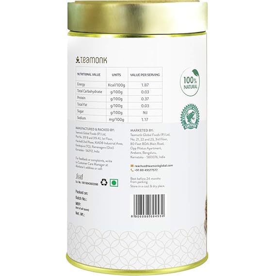 Teamonk Anicca High Mountain Chamomile Green Tea - 50 Biodegradable Pyramid Tea Bags. Sleep Tea helps Relax and Reduce Insomnia. Antioxidant Rich Camomile Tea. (FROM INDIASAB) - View 2 of 6