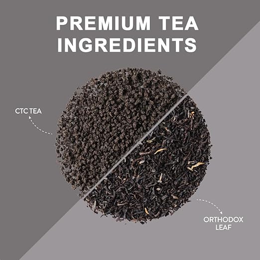 OT INDIA Classic Tea &amp; Premium Tea with Extra Darjeeling Leaf- Refreshing &amp; Strong Chai Tea Pouch (2 x 250 g) (FROM INDIA SAB) - View 5 of 5