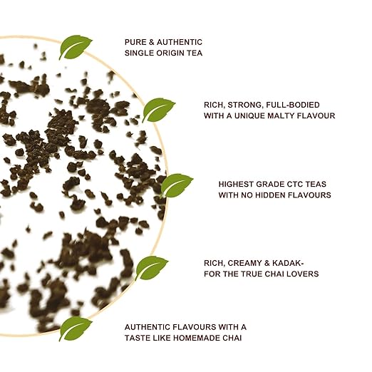 Premier's Kadak Chai, CTC Leaf Tea 500 gms, Strong and Robust Chai, Traditional Indian Chai, 250 Cups (FROM INDIA SAB)Premier's Kadak Chai, CTC Leaf Tea 500 gms, Strong and Robust Chai, Traditional Indian Chai, 250 Cups (FROM INDIA SAB) - View 4 of 5