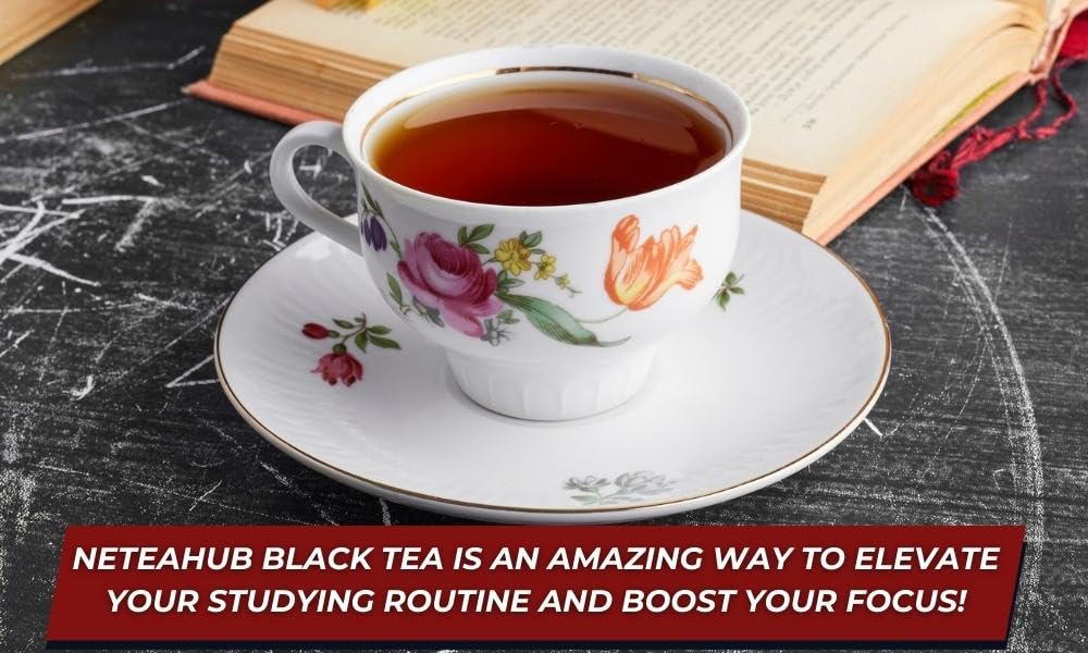 NEteaHUB Darjeeling black tea loose leaves|250g 50 cups | 100% Pure &amp; Original Darjeeling Long Leave Tea | Second Flush Tea Loose Tea| Authentic Darjeeling Tea (250) (FROM INDIA SAB) - View 6 of 6