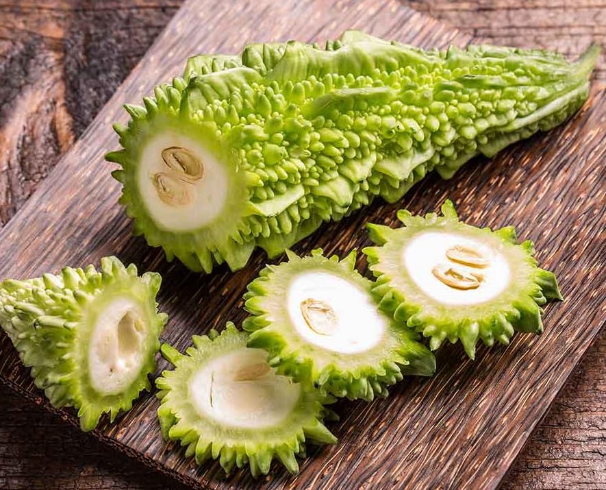 Neotea Organic Home Made Bitter Gourd Raw Chips Indian Authentic Healthy Snacks 250 gm - View 2 of 3