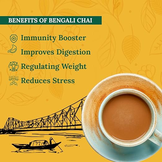 Shia Bengali (Chai) Tea | Rich And Flavoured Chai | Black Tea | Lemon Natural Flavour |100 grams (FROM INDIA) SAB - View 5 of 6