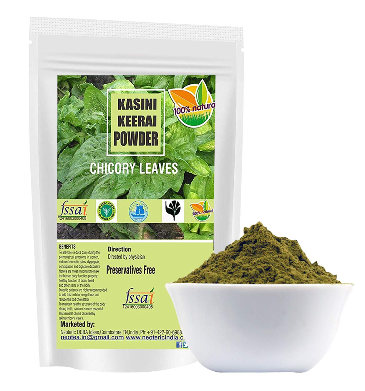 Neotea Kasini Keerai Powder 300 GM - View 3 of 3