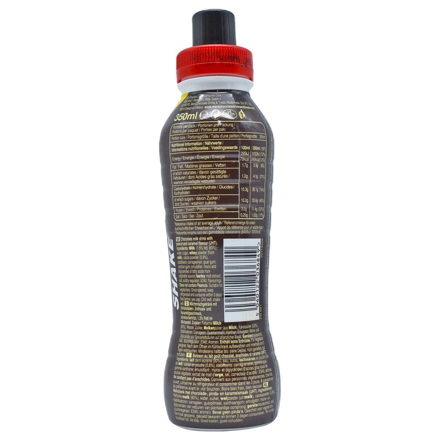 Snickers Milk Shake Drink No Added Sugar, 350 FROM INDIA(SAM) - View 3 of 3