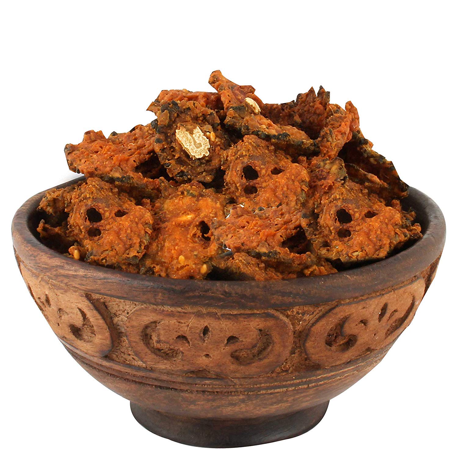 Neotea Organic Home Made Bitter Gourd Raw Chips Indian Authentic Healthy Snacks 250 gm - View 3 of 3