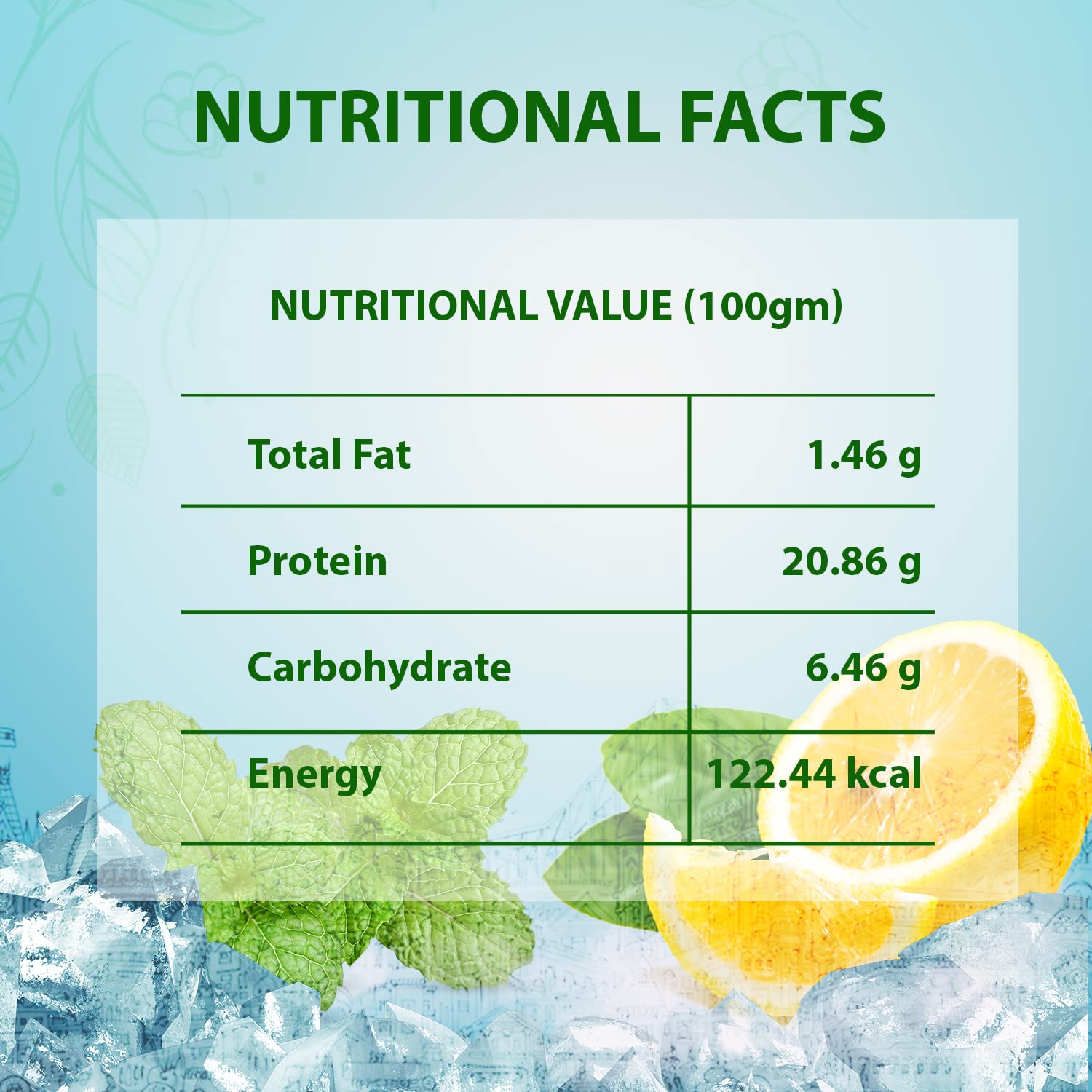 Shia Lemon Pudina Iced Tea | Fresh Flavoured Tea | Natural Flavour | Black Tea (Lemon pudina) (FROM INDIA) SAB - Image 6