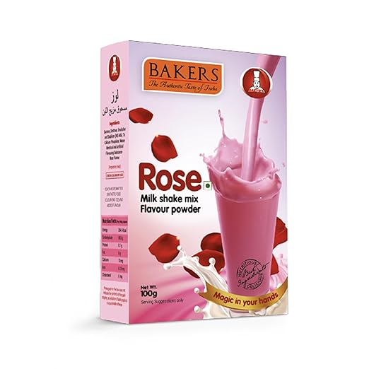 BAKERS Milkshake Powder Strawberry Flavour Premix Pack of 3 (100 gm x 3) (FROM INDIA SAB) - View 6 of 6