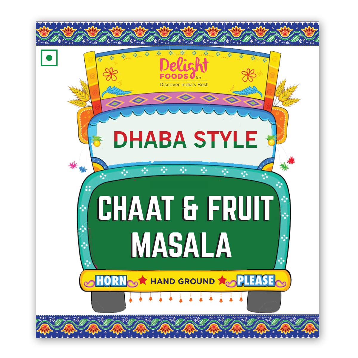 Delight Foods Dhaba Style Amritsari Chaat &amp; Fruit Masala - Hand Ground - (350g Pouch) FROM INDIA (SAM) - View 2 of 4