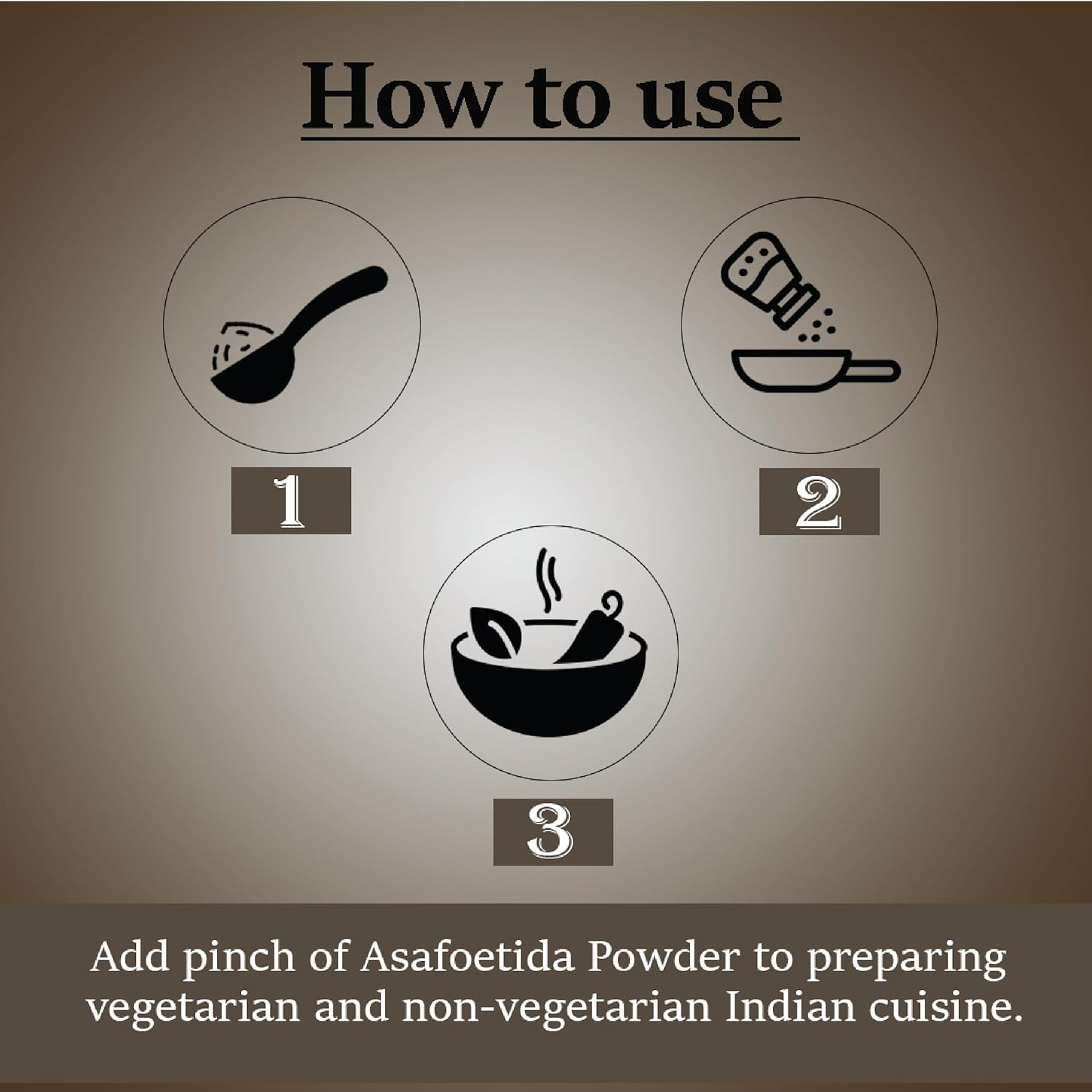 Asafoetida Powder (Hing)(Asafetida) by mi nature| 100% Pure and Natural | 227g (08oz) (0.5lb)| Indian spice for cooking| From India - View 2 of 3