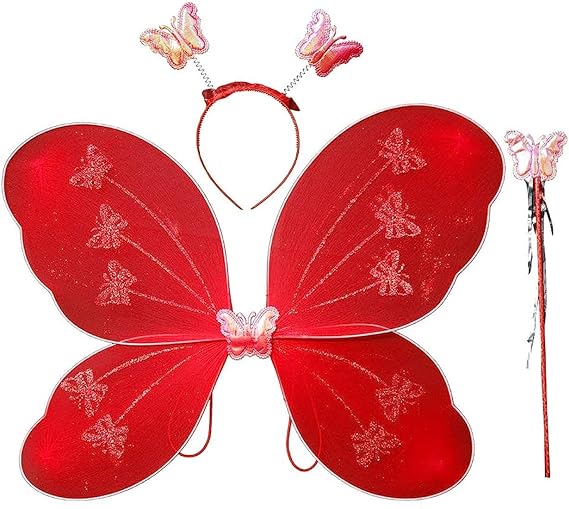 Royals Fairy Butterfly Wings for Baby Girl AngelMIX COLOUR 6 SET - View 2 of 7