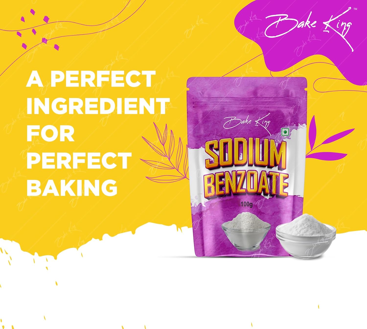 BAKE KING Sodium Benzoate 100gm | Food Grade | Food Preservative - View 3 of 3