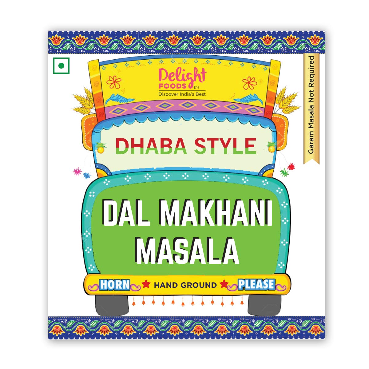 Delight Foods Dhaba Style Dal Makhani Masala - Hand Ground - (200g Pouch) | with Pre Mixed Garam Masala FROM INDIA (SAM) - View 2 of 4