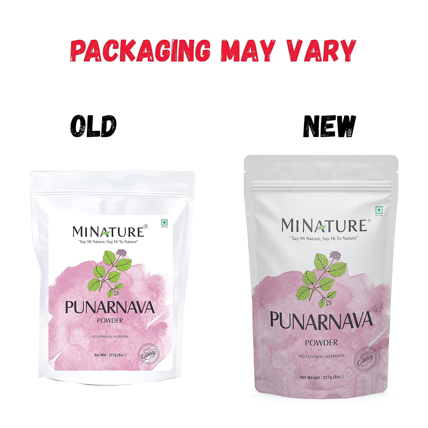 mi nature Punarnava Powder (Boerhavia diffusa) | 227g(8oz) (1/2lb) | - View 2 of 2
