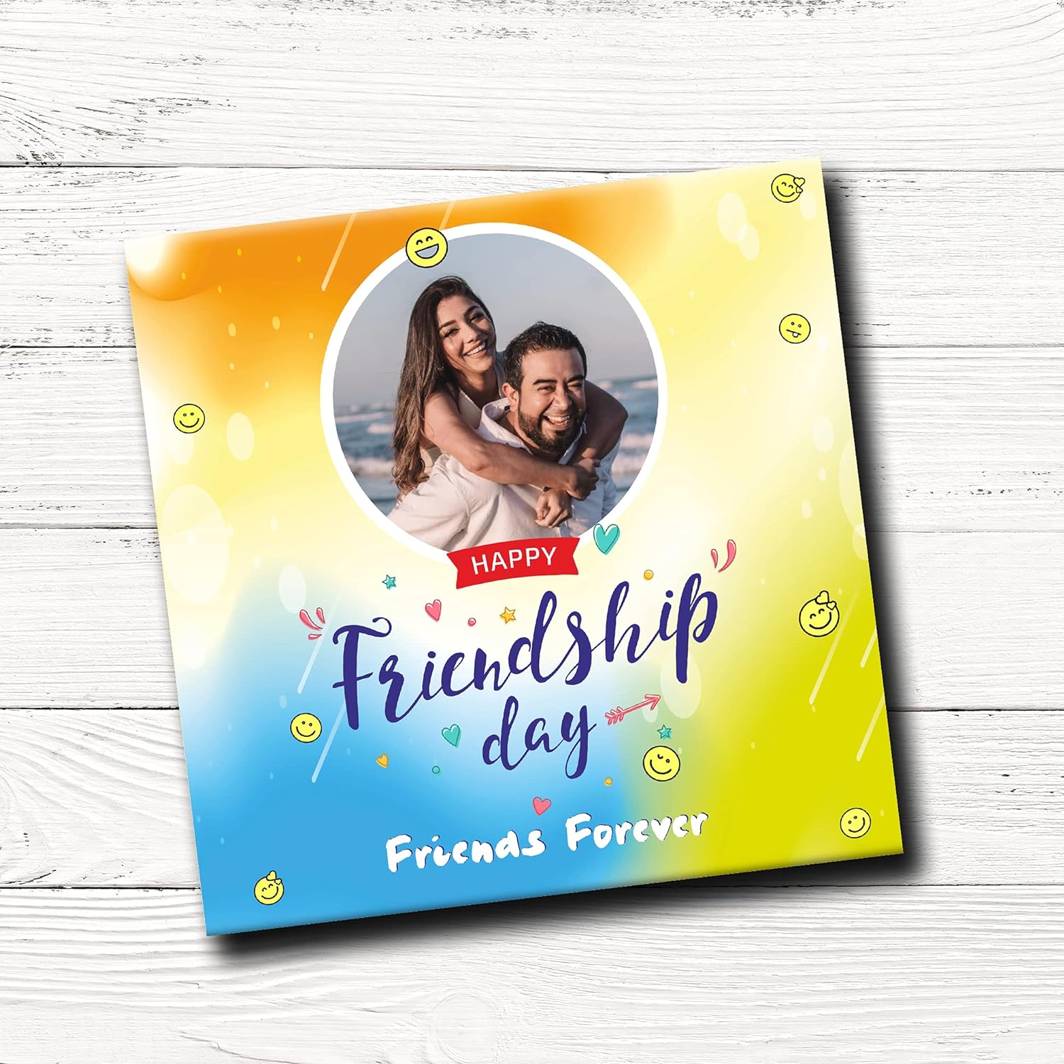 Katha Chocolates Personalized Customized Friendship Day Gift Box Perfect Present for best friend, dost, yarr, mitra (9 assorted cube chocolates) (FROM INDIA SAB) - View 3 of 5