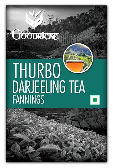 GOODRICKE Thurbo Darjeeling Tea - 100 gm, (Pack Of 7) | Single Estate | 100% Pure &amp; Original Darjeeling Long Leaf Tea | Enticing Colour &amp; Superior Taste | Iresistible Aroma (FROM INDIA SAB) - View 2 of 5