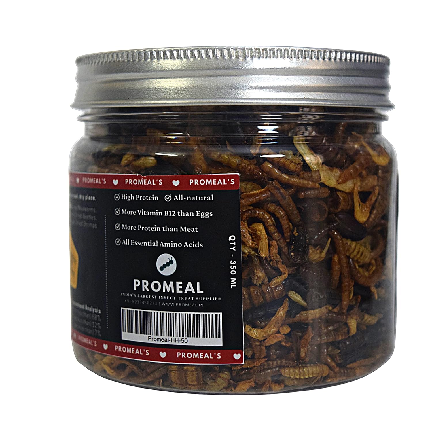Promeal Medley Treat Insect Mix for Arowana Fish (350 ml) FROM INDIA(SAM) - View 2 of 4