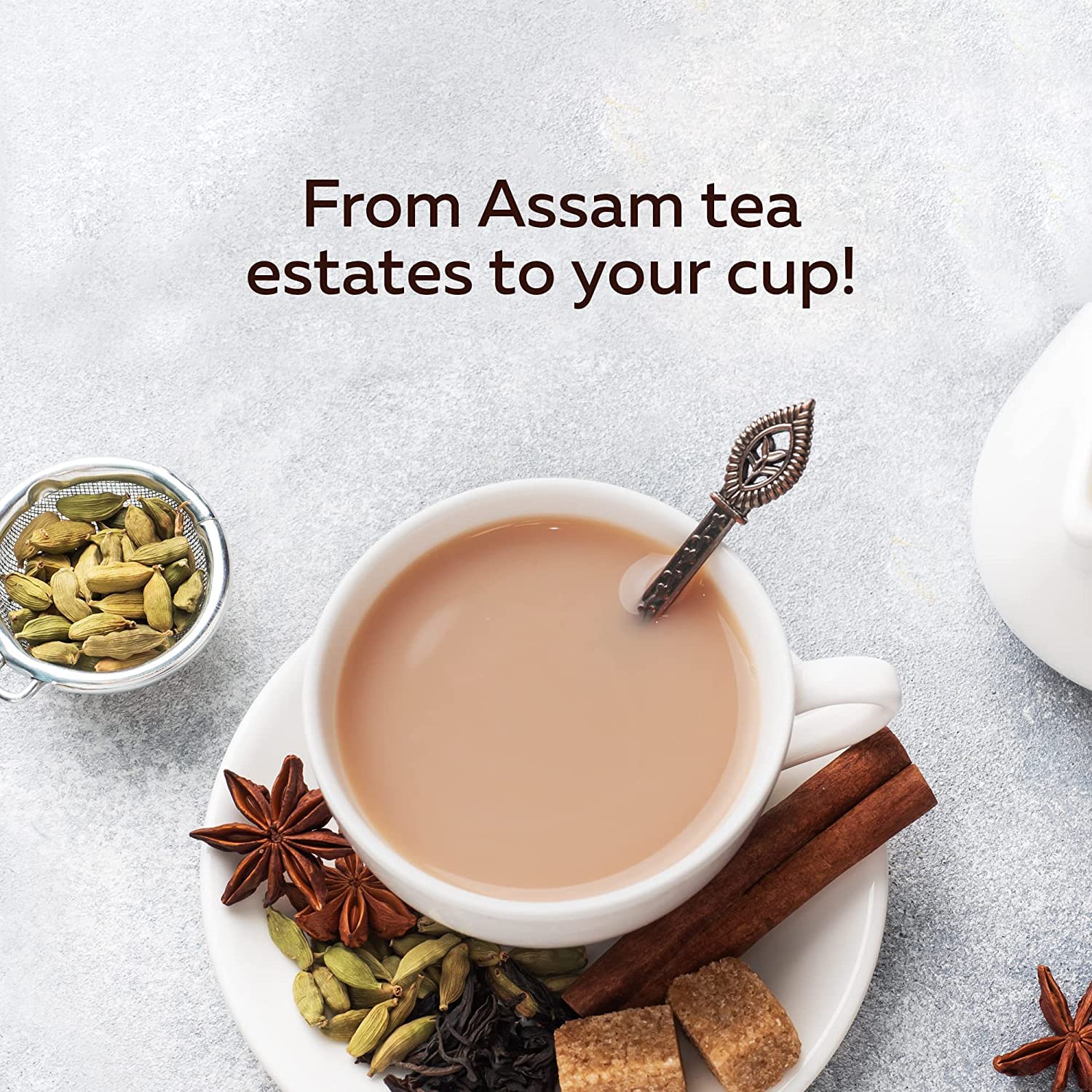 Jivraj 9 CTC Assam Leaf Tea, 1 Kg | Pack of 1 | Premium CTC Chai with Blended Leaves, Strong Aromatic &amp; Quick Brewing Tea with Supreme Taste (FROM INDIA SAB) - View 6 of 7