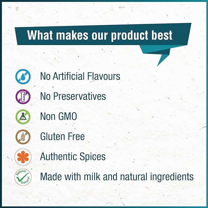 Senso Instant Plain Tea | Incredibly Authentic | Plain Flavored Tea | 10 Sachets | 10 x 14g =140g | Masala Chai | Instant Premix Tea (Pack of 1) Plain Tea premix (FROM INDIA SAB) - View 4 of 6