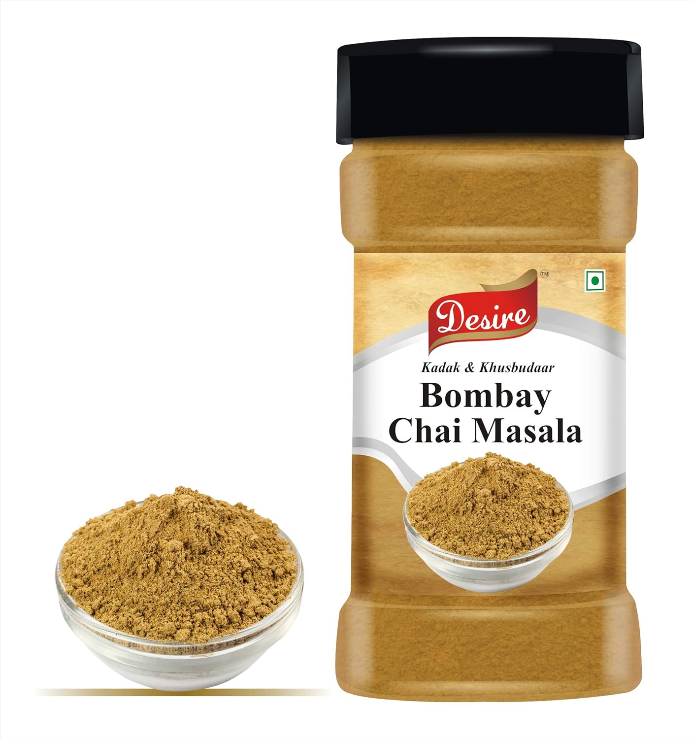 Desire Chai Masala 200 Gram|Best Homemade Tea Powder (Aromatic Blend of Spices Like Ginger, Cardamom, Star Anise, Black Pepper and Cinnamon) - View 2 of 3