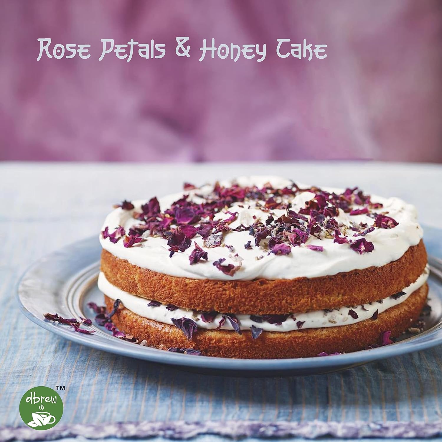 dbrew Rose Petals Tea - 100gm | Natural Sun-Dried Petals | Gulab Patti | Caffeine Free Tea | Edible for Food | Immunity Booster Tisane - View 4 of 5