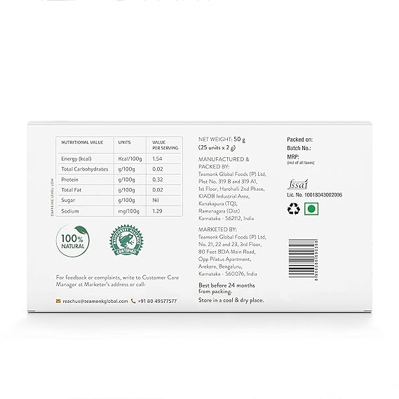 Teamonk Nilgiri Taizen Cinnamon Green Tea (25 Teabags) (FROM INDIA SAB) - View 2 of 6