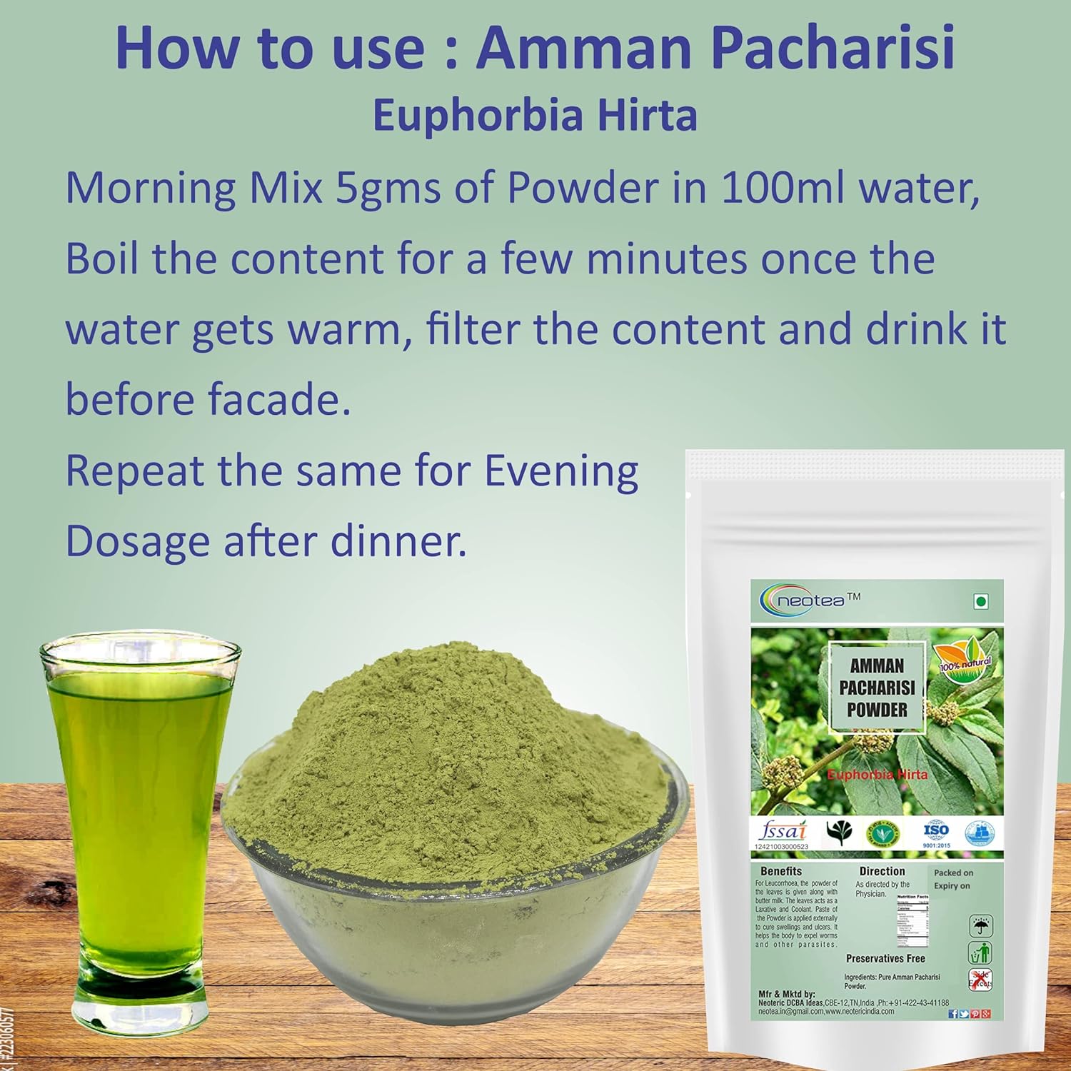 Neotea Banyan Fruit, Aalam Palam Powder, 200G - View 4 of 4