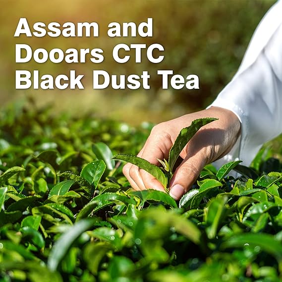 C. SOMABHAI's Uday Gold CTC Dust Tea - 1kg, Unique Blend of Assam and Dooars CTC Black Tea Powder - Kadak, Aromatic &amp; Strong Chai patti (FROM INDIA SAB) - View 3 of 5
