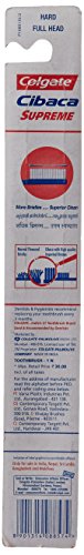 Colgate Toothbrush Cibaca Supreme Full Head Hard Bristles - 2 Pieces FROM INDIA(SAM) - View 2 of 3