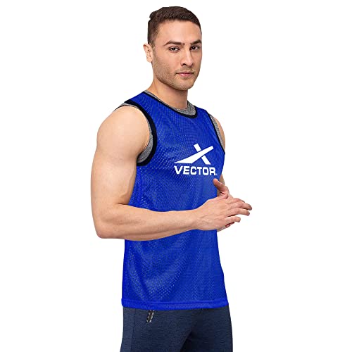 Vector X Training Bibs for Football Soccer Basketball Volleyball for Track and Field Play (FROM INDIA SAB)