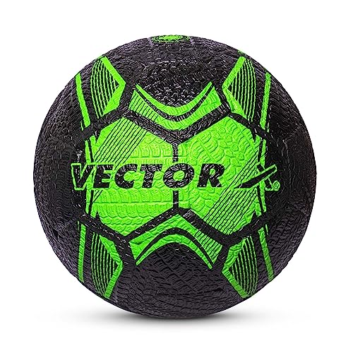 Vector X Street Soccer Rubber Moulded Football Size-5 (Green, Black)  (FROM INDIA SAB) - Shop at Colombo Mall