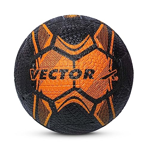 Vector X Street Soccer Rubber Moulded Football Size-5 (Orange, Black)  (FROM INDIA SAB) - Shop at Colombo Mall