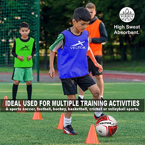 Vector X Training Bibs for Football Soccer Basketball Volleyball for Track and Field Play  (FROM INDIA SAB) - View 2 of 5