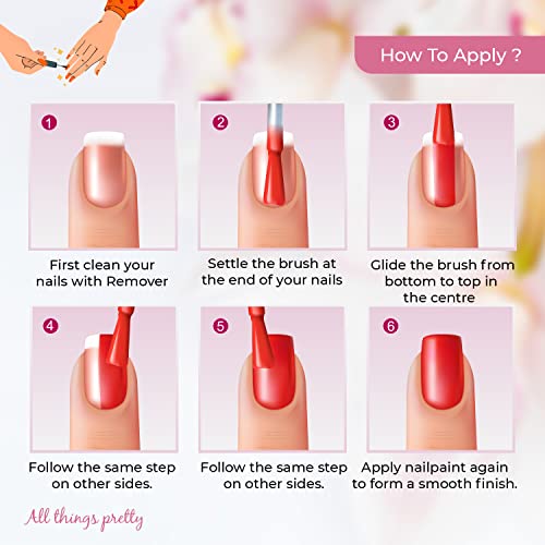 Lenphor Chrome Finish Nail Paint, Metallic Shine Nail Colour, Long Lasting, Fade Resistant, Quick Dry, Cool Shade (Molten Unicorn 12ml) - View 2 of 3