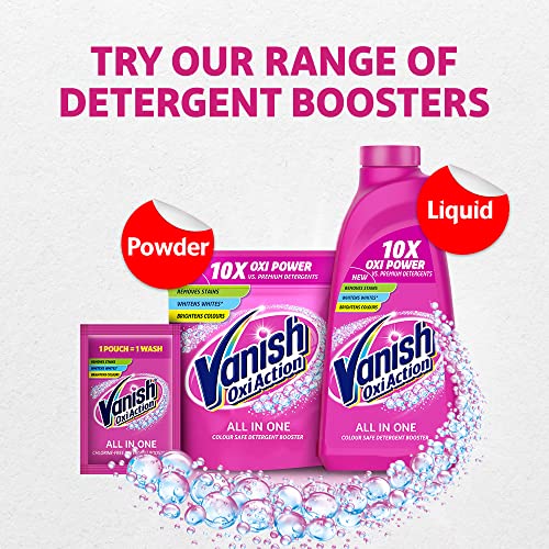 Vanish 800 Ml, All In One Stain Remover | Removes Tough Stains &amp; Brightens Colours | Detergent Add On | Suitable With All Washing Detergent Powders And Liquids, 2 Count FROM INDIA(SAM) - View 3 of 10
