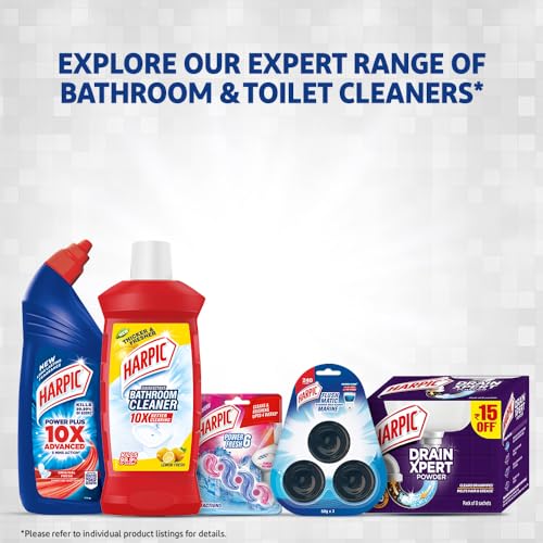 Harpic 35 gm - Floral Delight, Power Fresh 6 Toilet Cleaner Rim Block | Toilet flush cleaner blocks FROM INDIA(SAM) - View 3 of 7