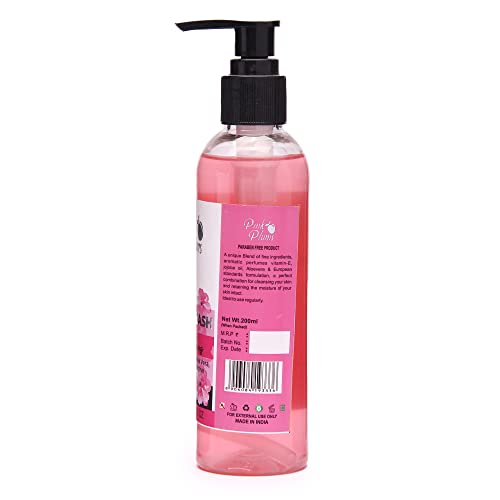 Pink Plums Skin Whitening Acne, Blackheads, Pimples &amp; Pollution Control Skin Brightening Face Wash, 200 ML  (FROM INDIA SAB) - View 3 of 4