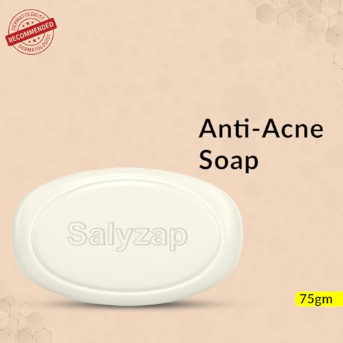 Fixderma Salyzap Soap with Salicylic Acid, Tea Tree Oil &amp; Vitamin E | Acne Soap for Acne-Prone &amp; Oily Skin | Soap for Treating Acne | Paraben Free - 75gm - View 2 of 4