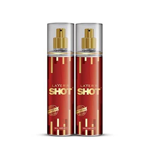 Layer'r Shot Imperial Fragrant Body Spray for Men | Long Lasting ...