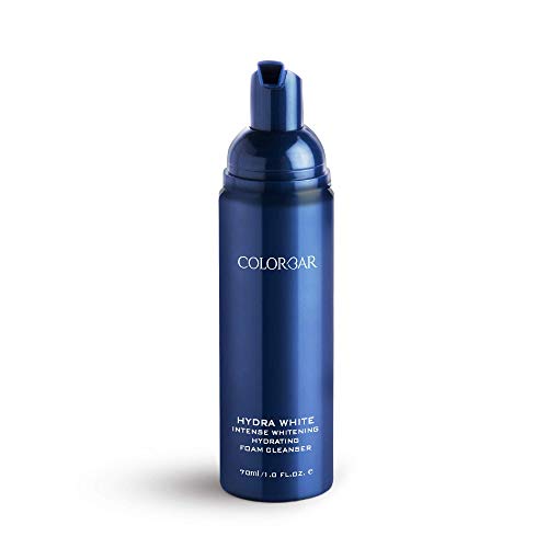 Colorbar Hydra White Foam Cleanser, 70ml | Liquid-to-foam cleanser, removes all traces of dirt, impurities, and makeup| Illuminates skin with its 4D action (FROM INDIA SAB) - View 2 of 3