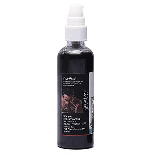 Pink Plums Charcoal Intense Clean Acne, Blackheads, Pimples &amp; Pollution Control Skin Brightening Face Wash, 100 ML  (FROM INDIA SAB) - View 3 of 3