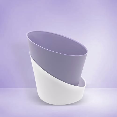 Casa De Amor Self Watering Pots for Indoor Plants | Home Decor, Living Room, Kitchen, Bedroom, Table Top, Office, Gifting | Plants not Included (Baby Blue, Pack of 1) (FROM INDIA)NUZ - Shop at Colombo Mall