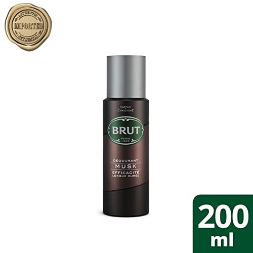 Brut Musk Deodorant Body Spray for Men, Masculine Long-Lasting Deo with Musky, Woody Fragrance, Imported (200ml) FROM INDIA (SAM) - View 2 of 3