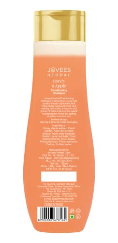 Jovees Herbal Honey &amp; Apple Conditioning Shampoo | With Peach And Aloe Vera Extracts | For Dry And Rough Hair | 150 ml(FROM INDIA)JEZ - View 2 of 3