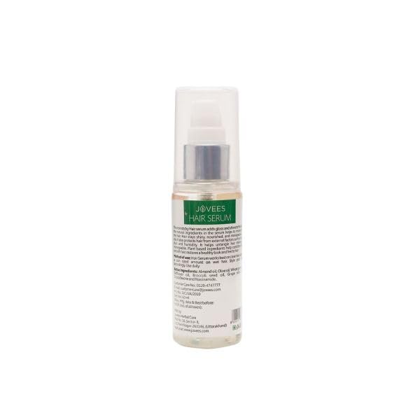 Jovees Herbal Hair Serum Grape Seed and Almond | For Frizzy Hair | Prevents Hairfall | For Men &amp; Women | (60ml)(FROM INDIA)JEZ - View 2 of 3
