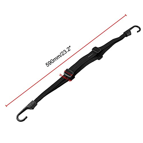 NIKAVI Universal Fix Helmet Rope Motorcycle Luggage Straps Elastic Luggage Net (6) (FROM INDIA SAB) - View 4 of 4