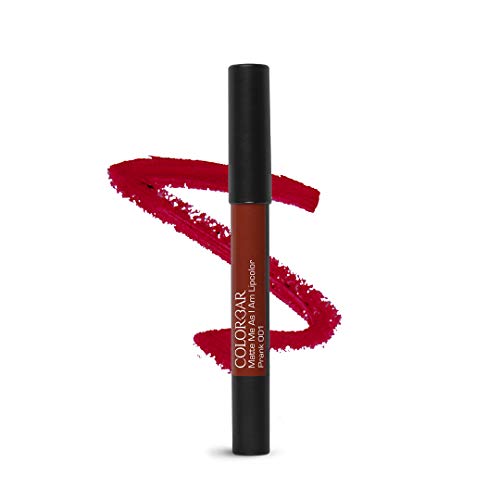 Colorbar Matte me as I am Lipcolor-Prank, Red, 2.8 g | Moisturize and condition lips| Long Lasting| Waterproof and Smudge-proof (FROM INDIA SAB) - View 3 of 3